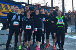 InTrail Muros de Saint-Malo 2019 : les coureurs de Maisons Création termine 3ème sur le podium !