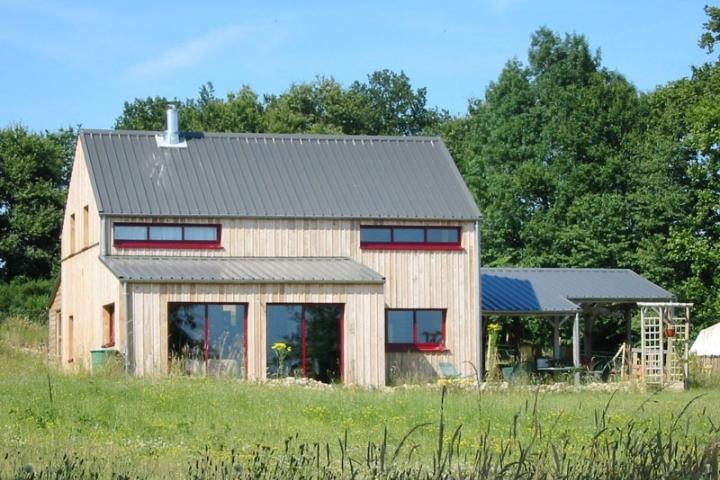 Maison bois à Guichen